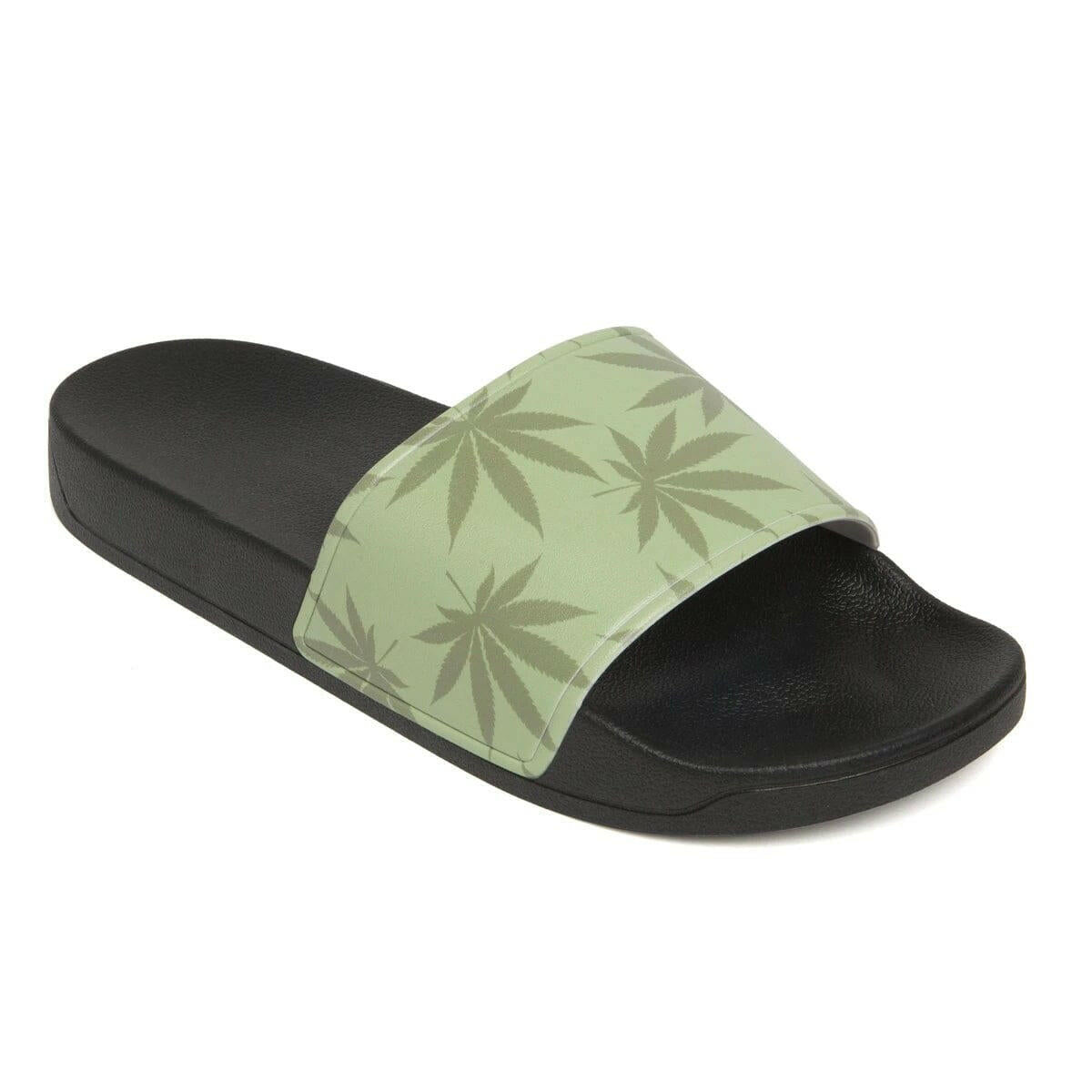 Huf - 420 Plant Life Mens Slides Green.