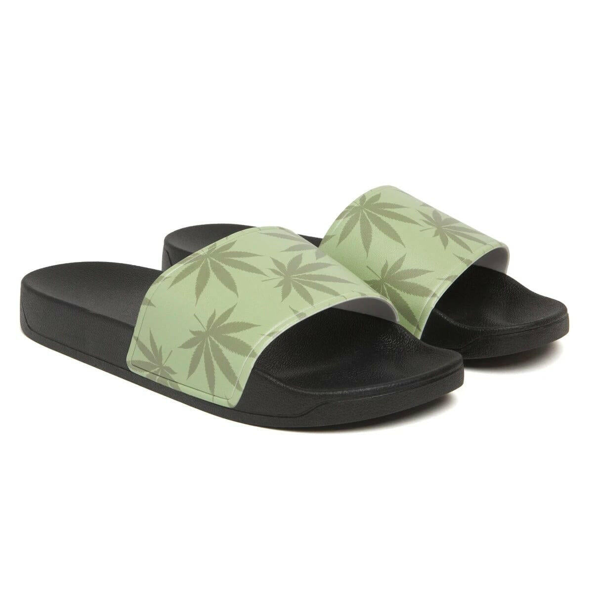 Huf - 420 Plant Life Mens Slides Green.
