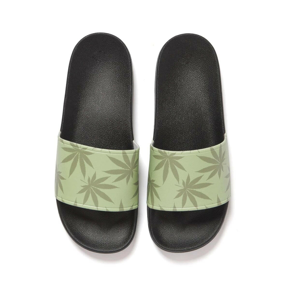 Huf - 420 Plant Life Mens Slides Green.