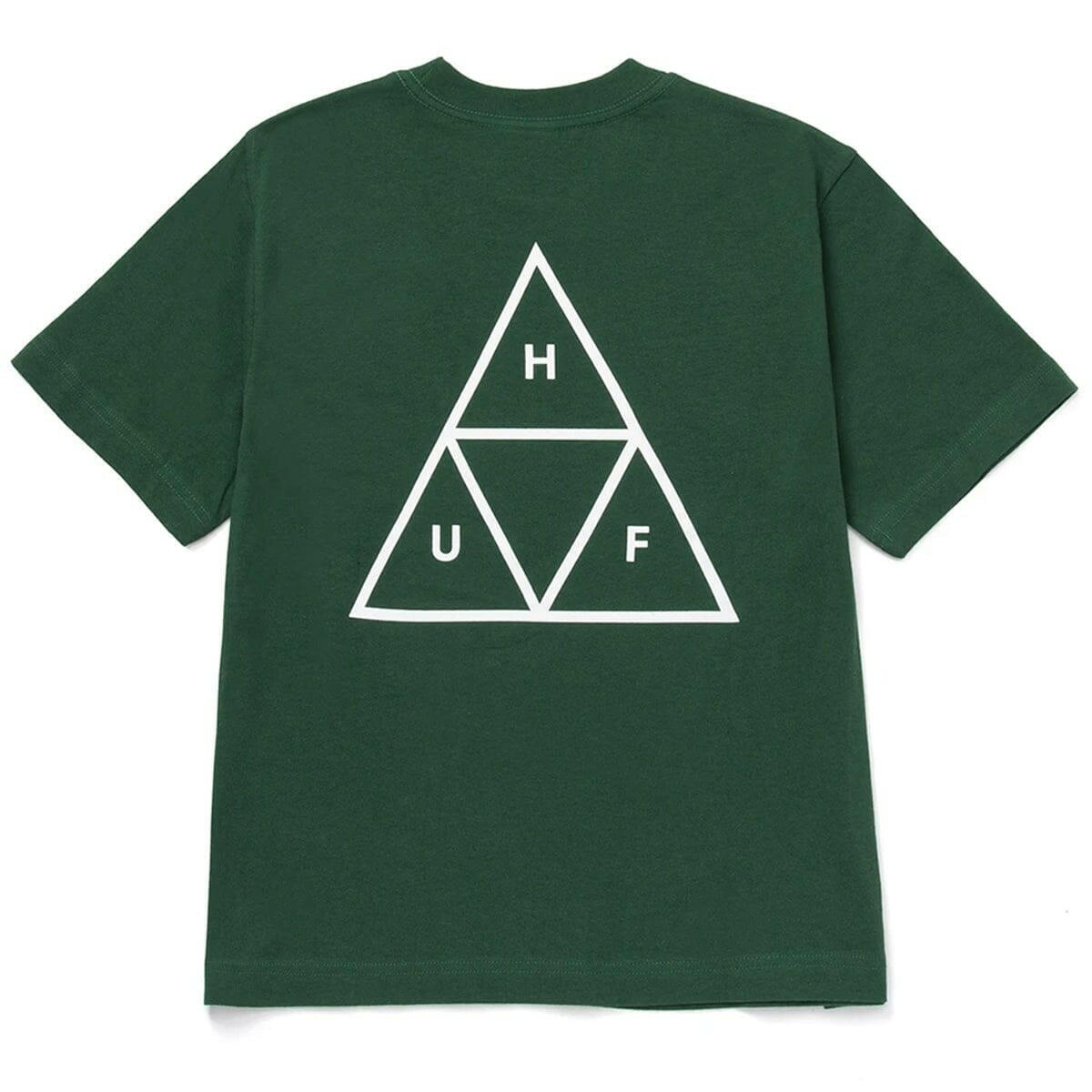 Huf - Triple Triangle Womens Relax Tee Dark Green.