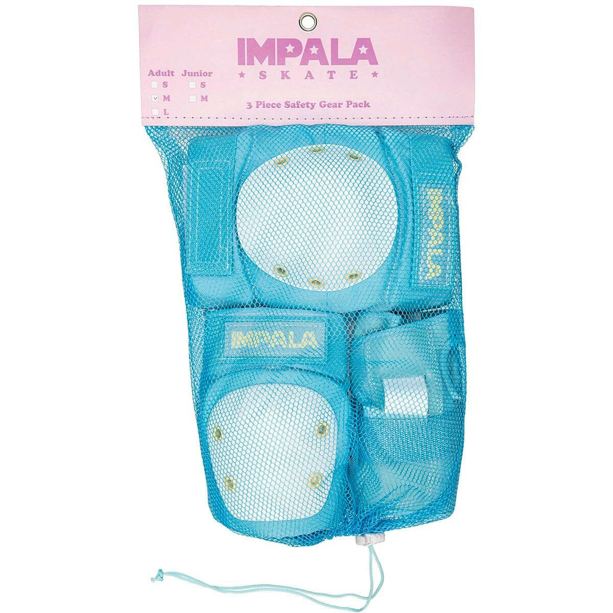 Impala - Protective Pack Pad Set Sky Blue/Yellow.