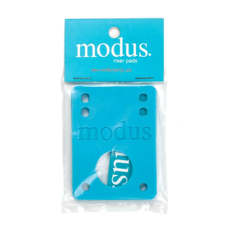 Reflex Riser Pad Blue Modus 1/8 Blue Riser Pads | Skateboard Hardware