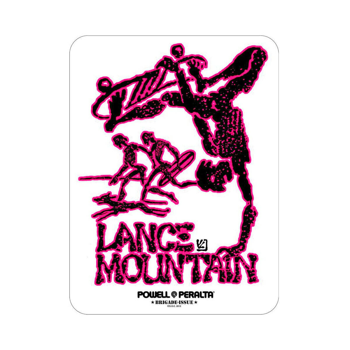 Powell Peralta - Lance Mountain Future Primitive Sticker.