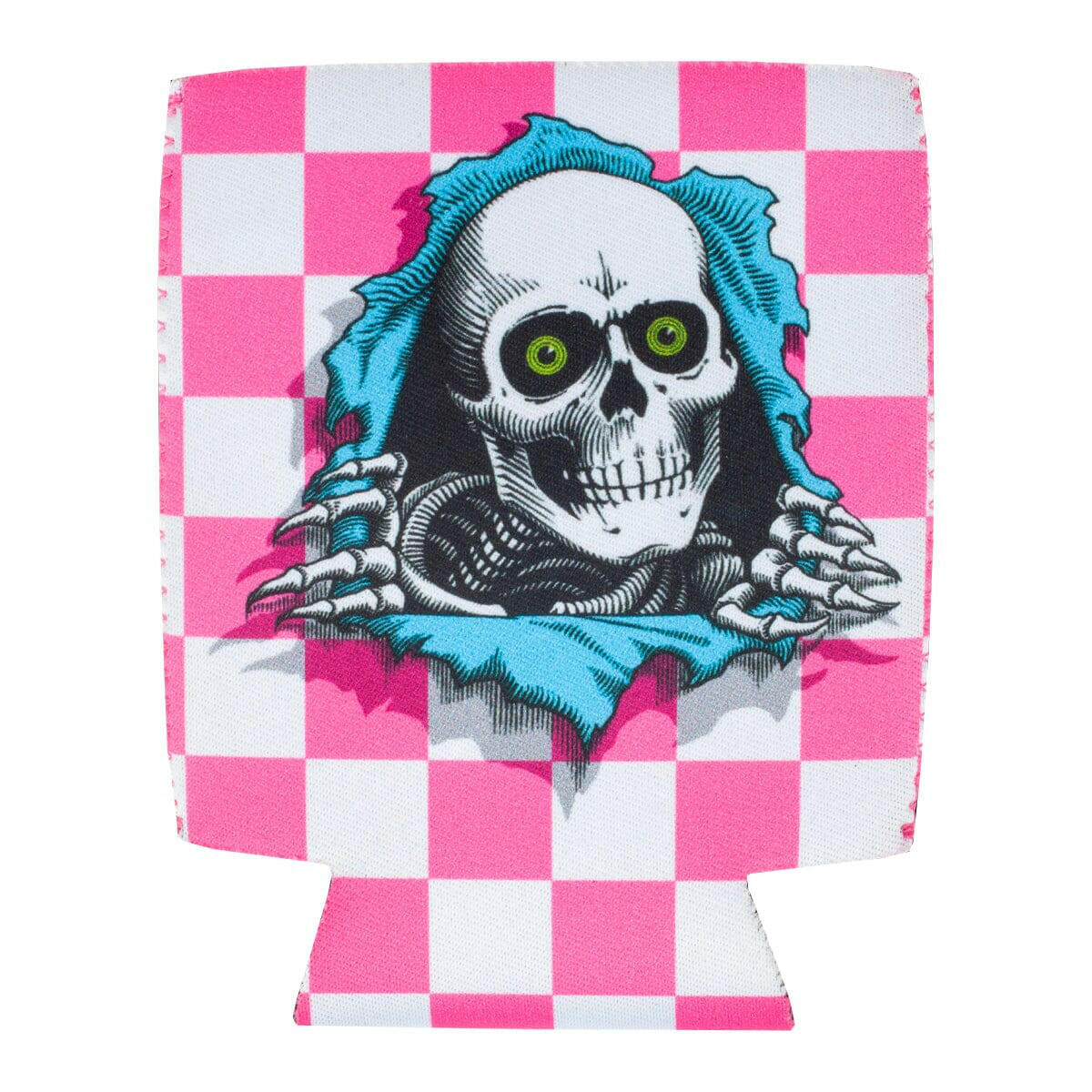 Powell Peralta - Ripper Stubbie Holder Checker Pink.