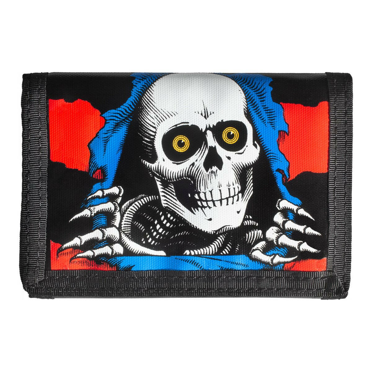 Powell Peralta - Ripper Velcro Wallet Blue/Red.