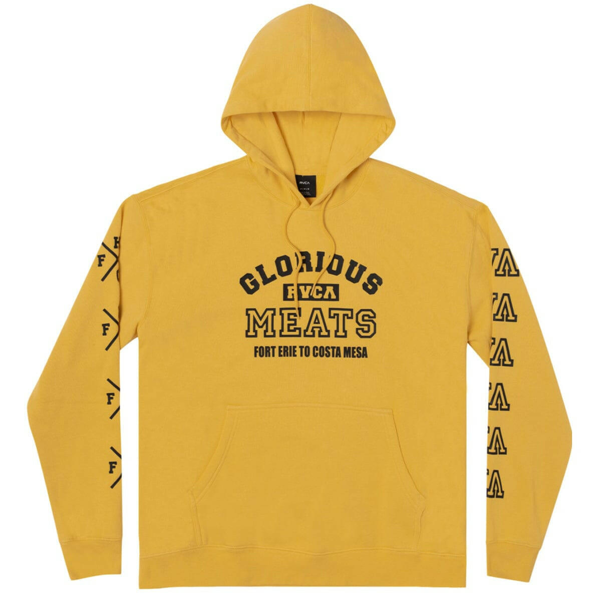 RVCA - Matty Mens Hoodie Gold.