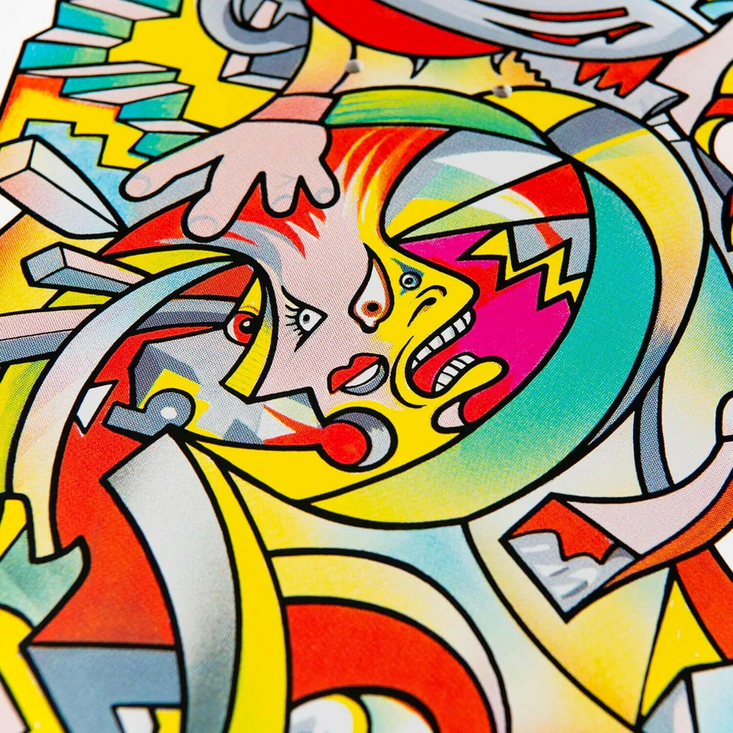 Santa Cruz - Hosoi Picasso 10.26 Reissue Skateboard Deck.