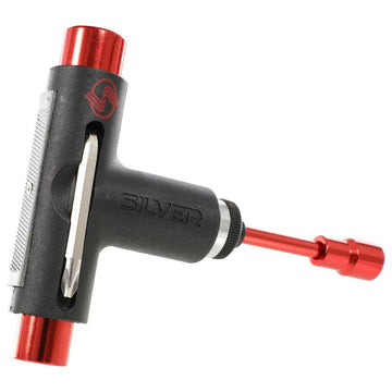 Silver - X Slayer Ratchet Tool Black/Red.