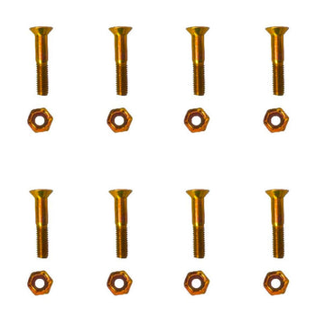 Sunday - 7/8" Anodised Allen Bolts Orange.