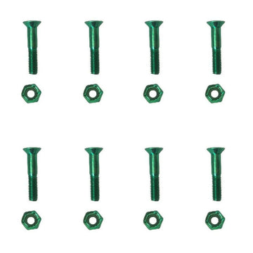 Sunday - 7/8 Anodized Allen Bolts Green.