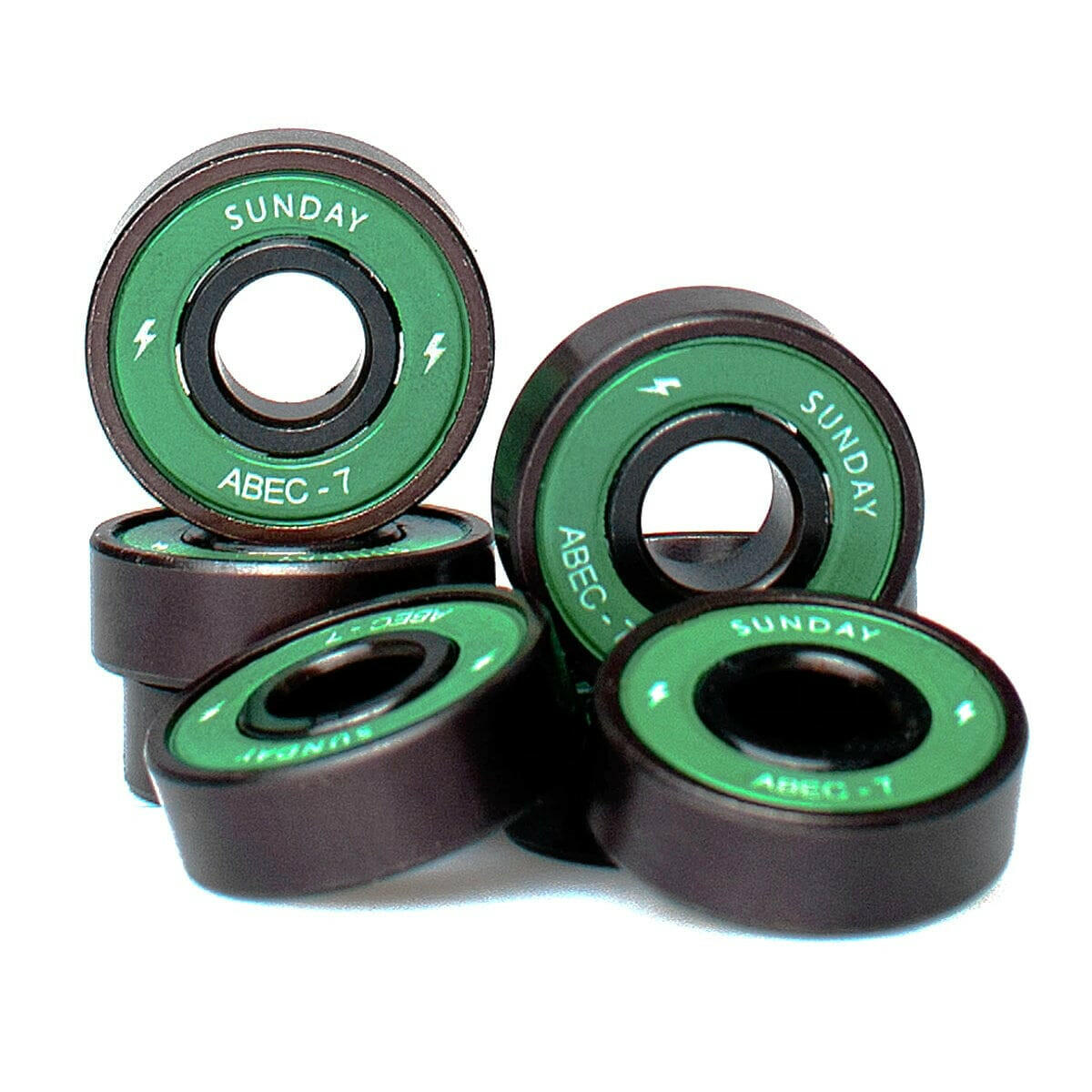Sunday - Abec 7 Screamers Skateboard Bearings.