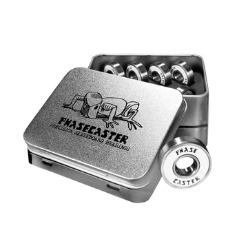 The Heated Wheel - Phasecaster Precision Skateboard Bearings.