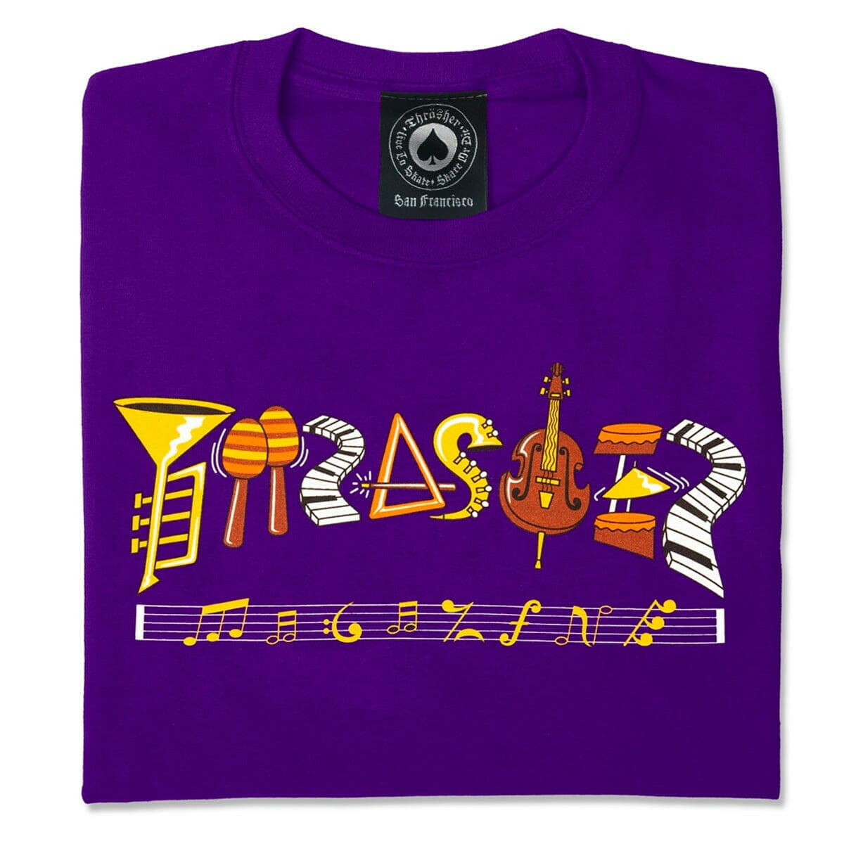 Thrasher - Fillmore Tee Purple.