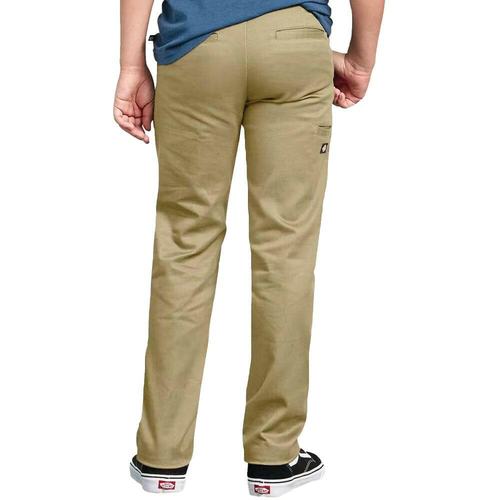 Dickies - Skinny Fit Straight Leg Youth Pants Khaki.