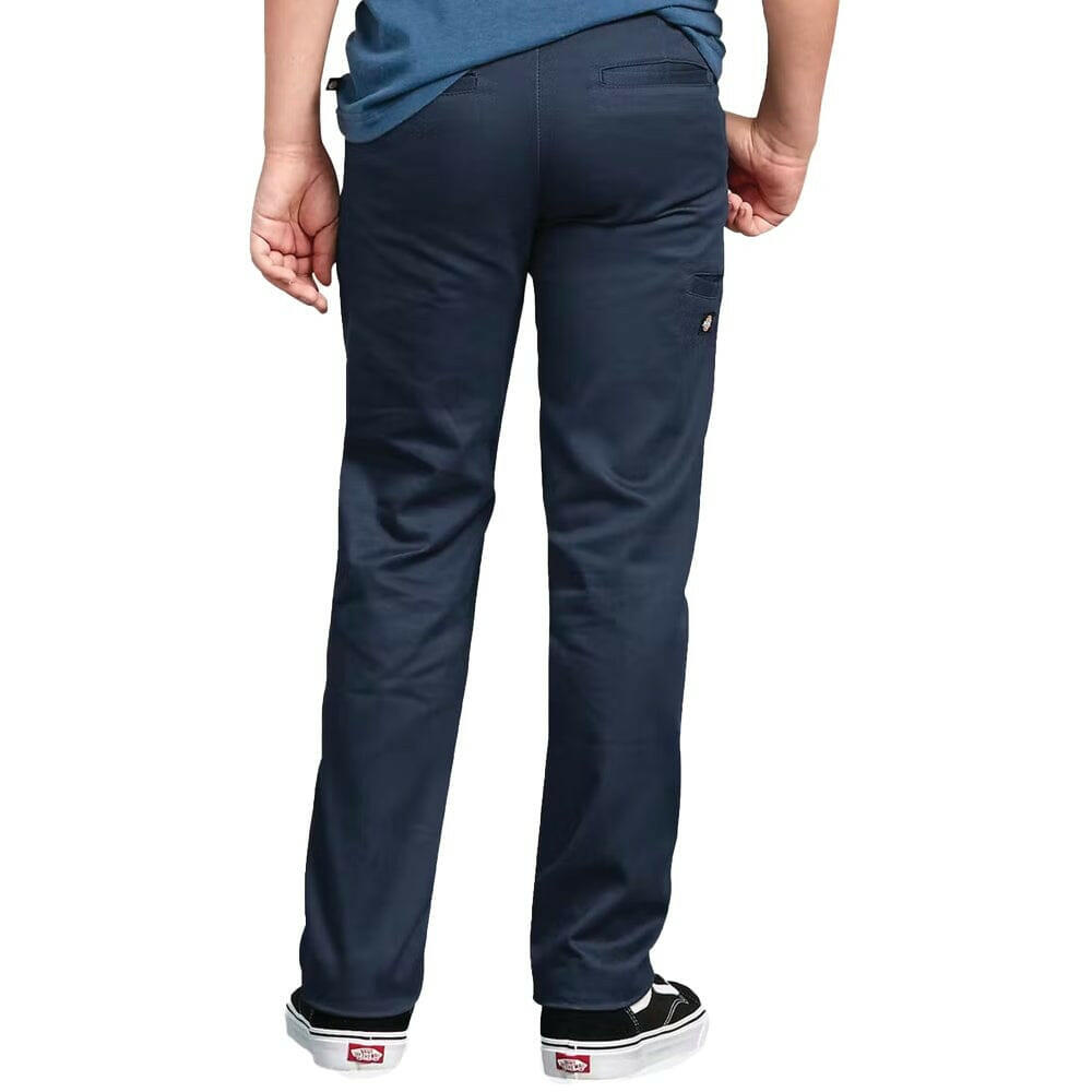 Dickies - Skinny Fit Straight Leg Youth Pants Dark Navy.