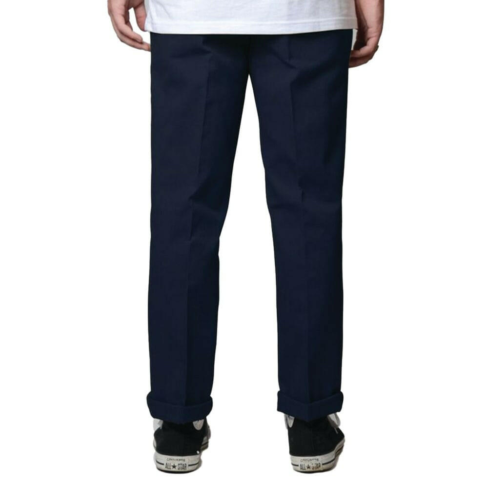 Dickies - 873 Relaxed Slim Mens Pants Dark Navy.