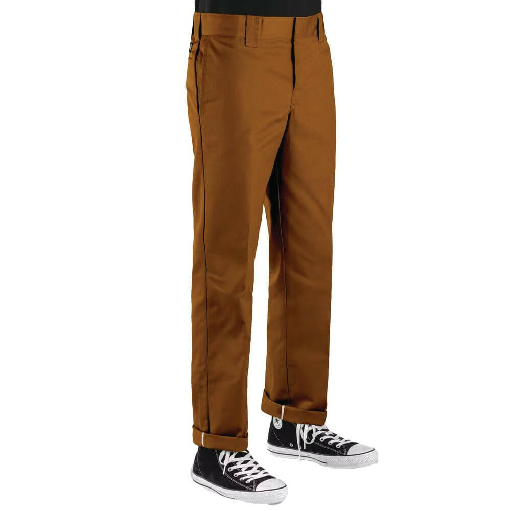 Dickies - 873 Relaxed Slim Mens Pants Duck Brown.