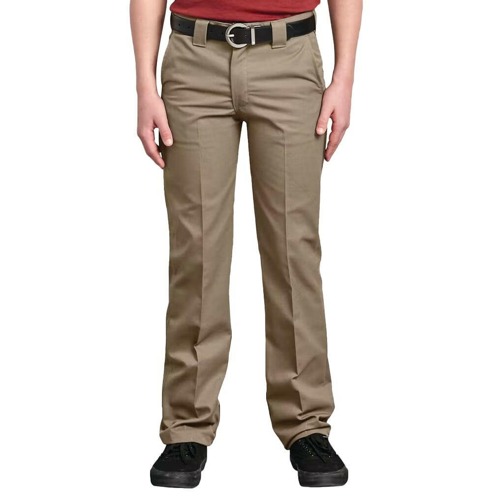 Dickies - Slim Fit Straight Leg Youth Pants Khaki.