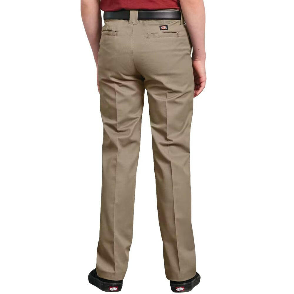 Dickies - Slim Fit Straight Leg Youth Pants Khaki.