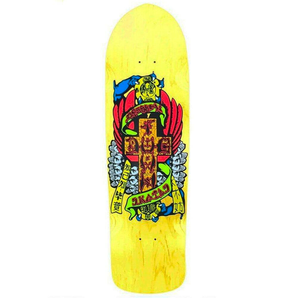 Dogtown - Eric Dressen Hands M80 Yellow 8.75 Skateboard Deck.