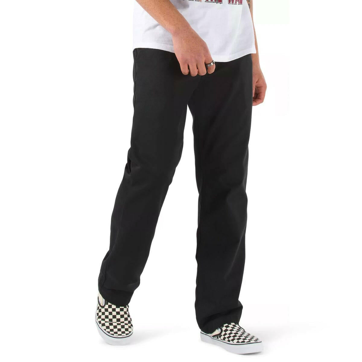 Vans - Authentic Relaxed Mens Chino Pants Black.