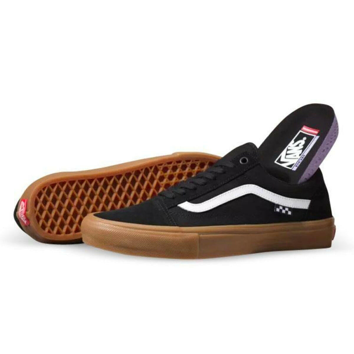 Vans - Skate Old Skool Shoes Black/Gum.