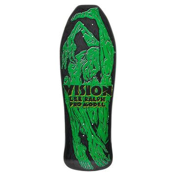 Vision - Lee Ralph Black/Green 10.25" Reissue Skateboard Deck.