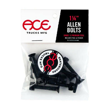 Ace - 1 1/4 Allen Bolts Black.