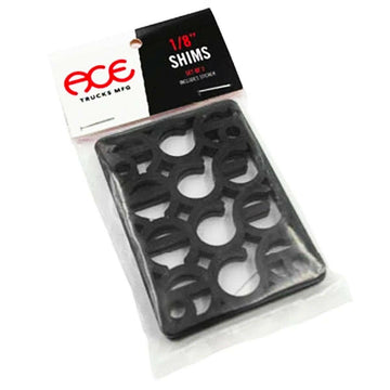 Ace  1/8 Riser Pads Black.
