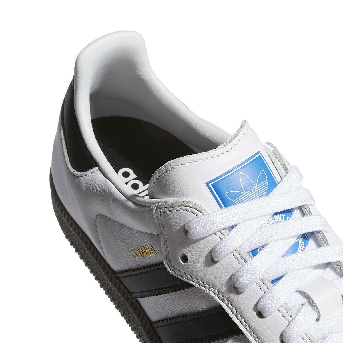 Adidas - Samba Adv Shoes White/Black/Gum.