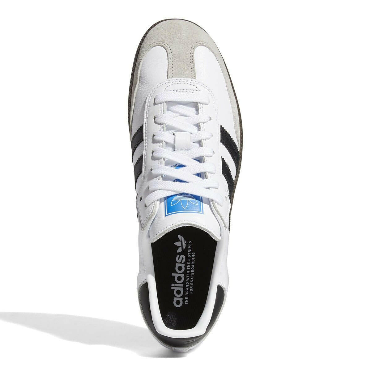 Adidas - Samba Adv Shoes White/Black/Gum.
