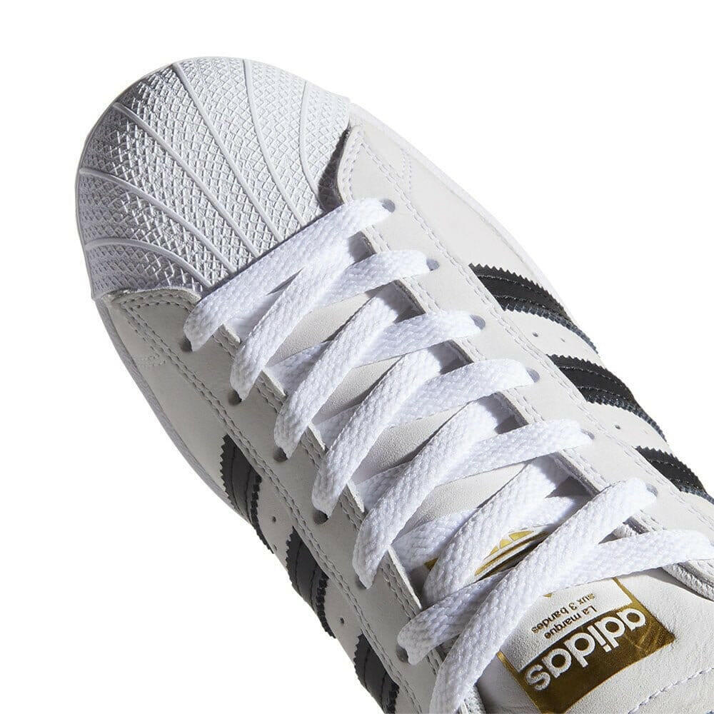 Adidas - Superstar Adv Shoes White/Black/Gold.