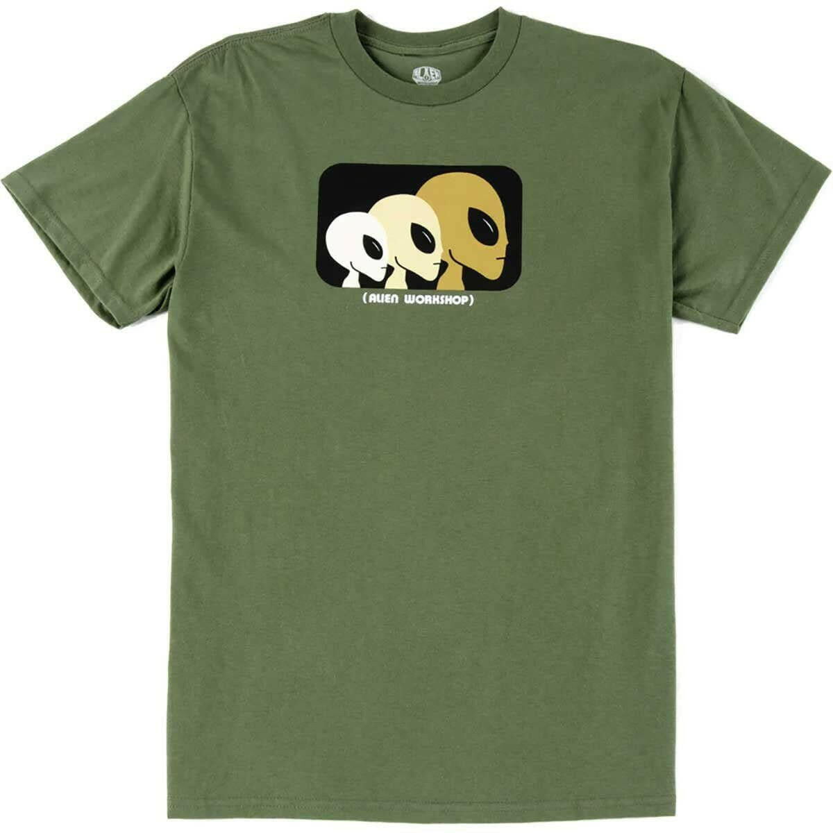 Alien Workshop - Strobe Tee Olive.