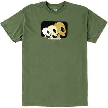 Alien Workshop - Strobe Tee Olive.