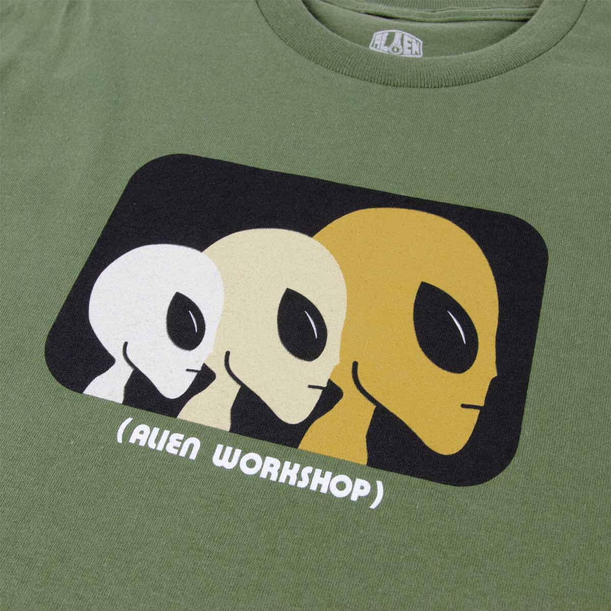 Alien Workshop - Strobe Tee Olive.