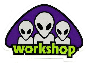 Alien Workshop - Triad Purple 3" Sticker.