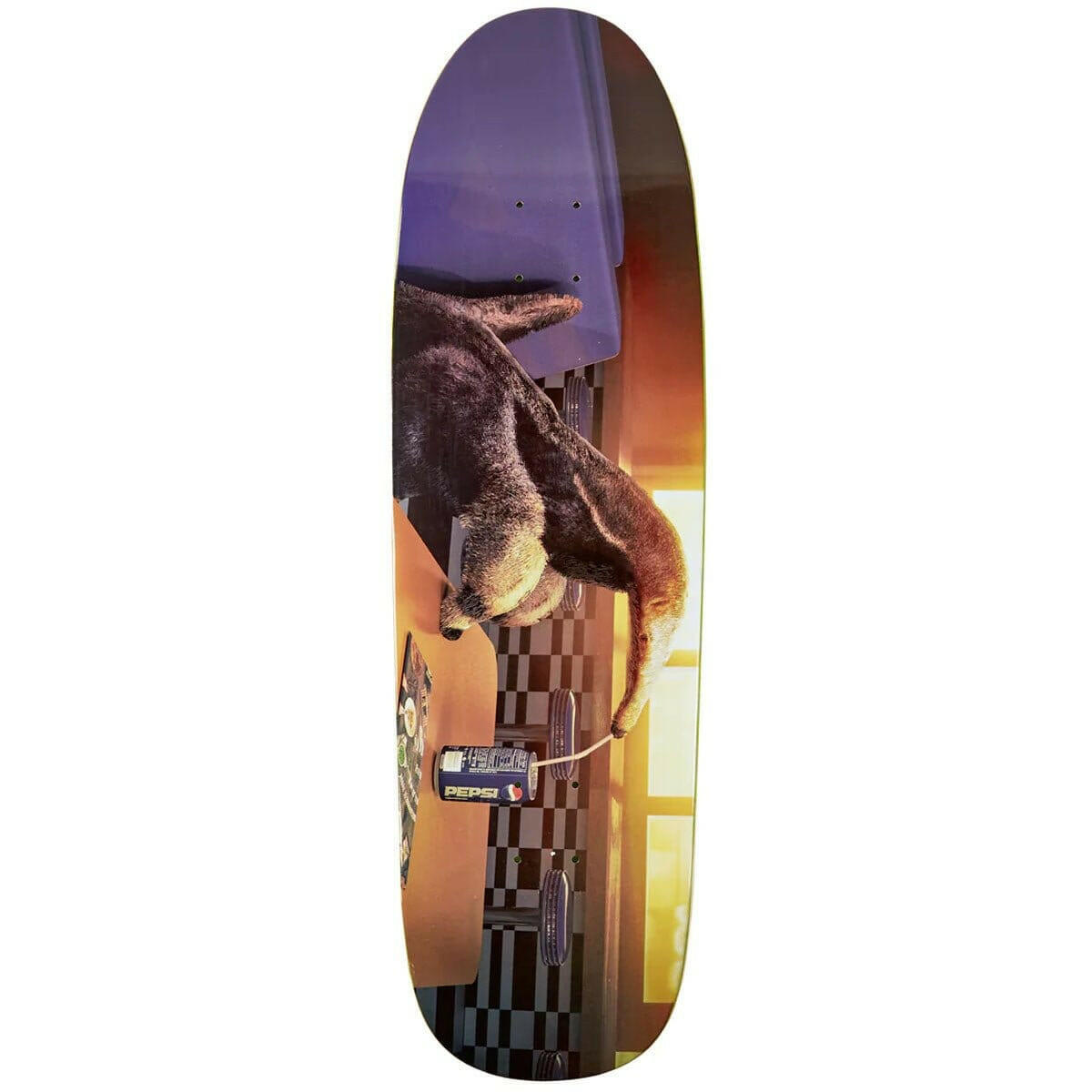 Alltimers - Ant Eater Enjoying A Pepsi Cruiser 9.25 Skateboard Deck.