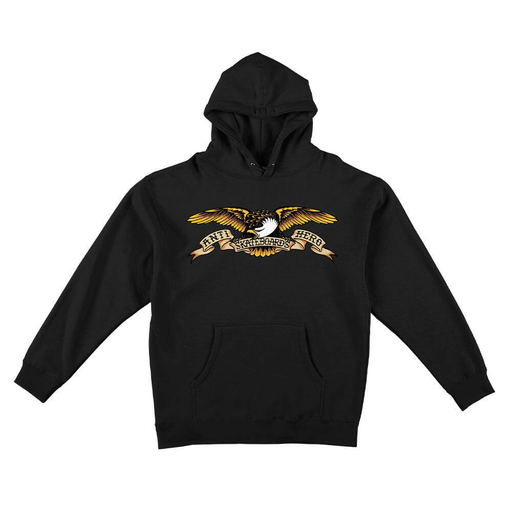 Anti Hero - Eagle Youth Hoodie Black/Multi.