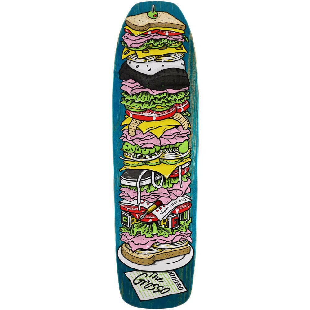Anti Hero - Jeff Grosso Dagwood Recolour 9.25 Skateboard.