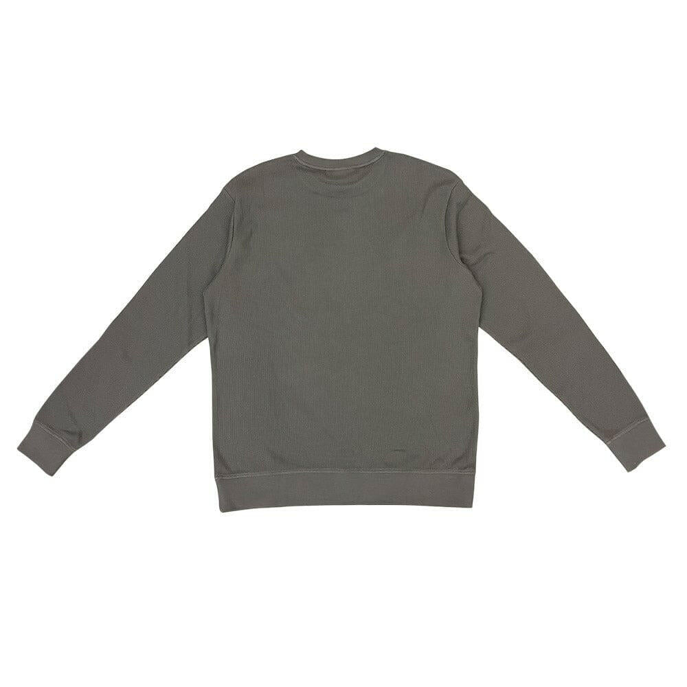 Anti Hero - Lil Black Hero Outline Waffle Knit Crew Charcoal/Black.