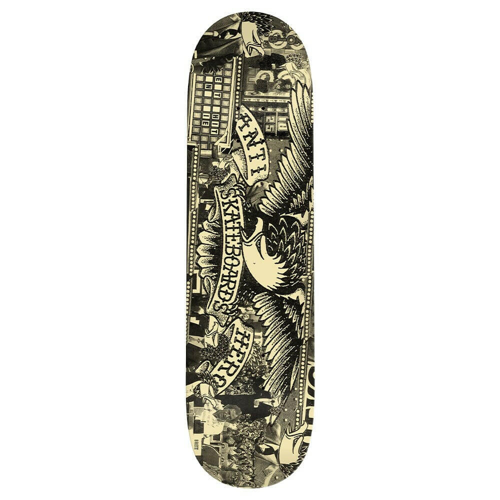 Anti Hero - Wheel of Anti Hero 8.25 Skateboard Deck.