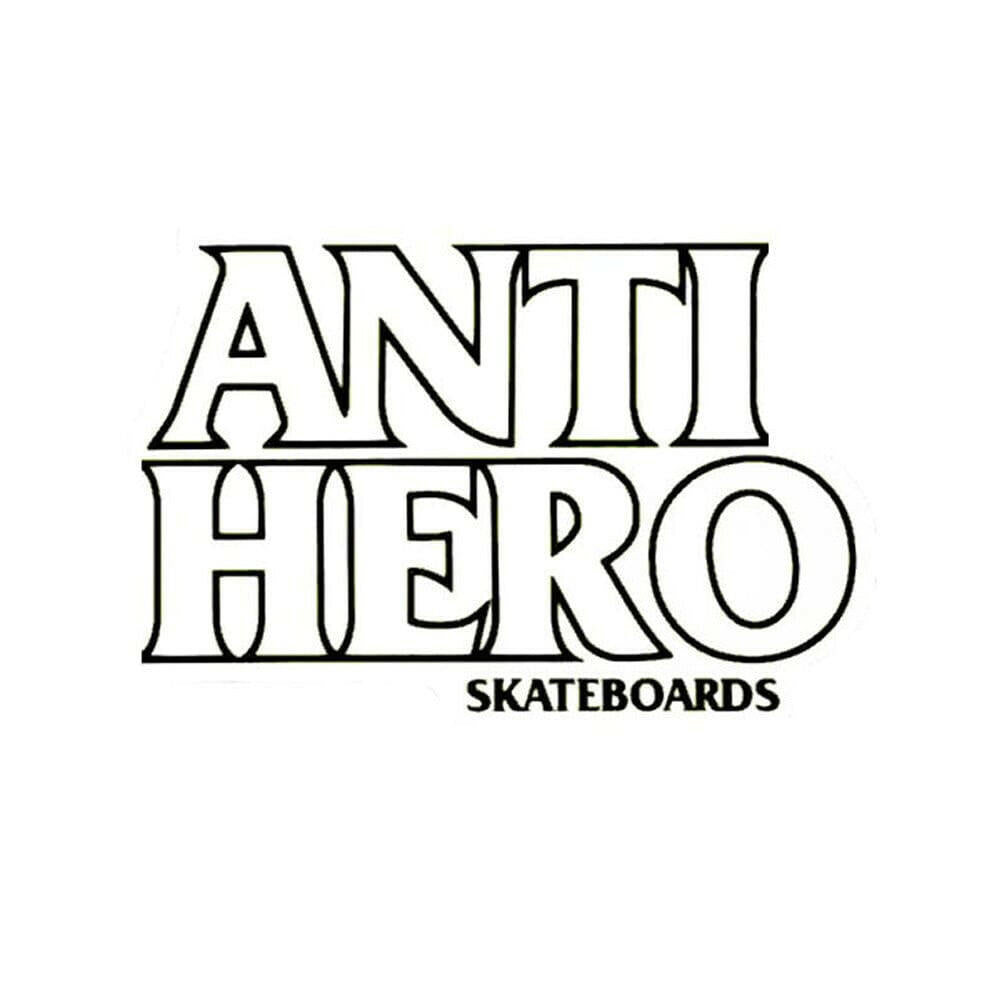 Anti Hero - Blackhero 6.5" Sticker.