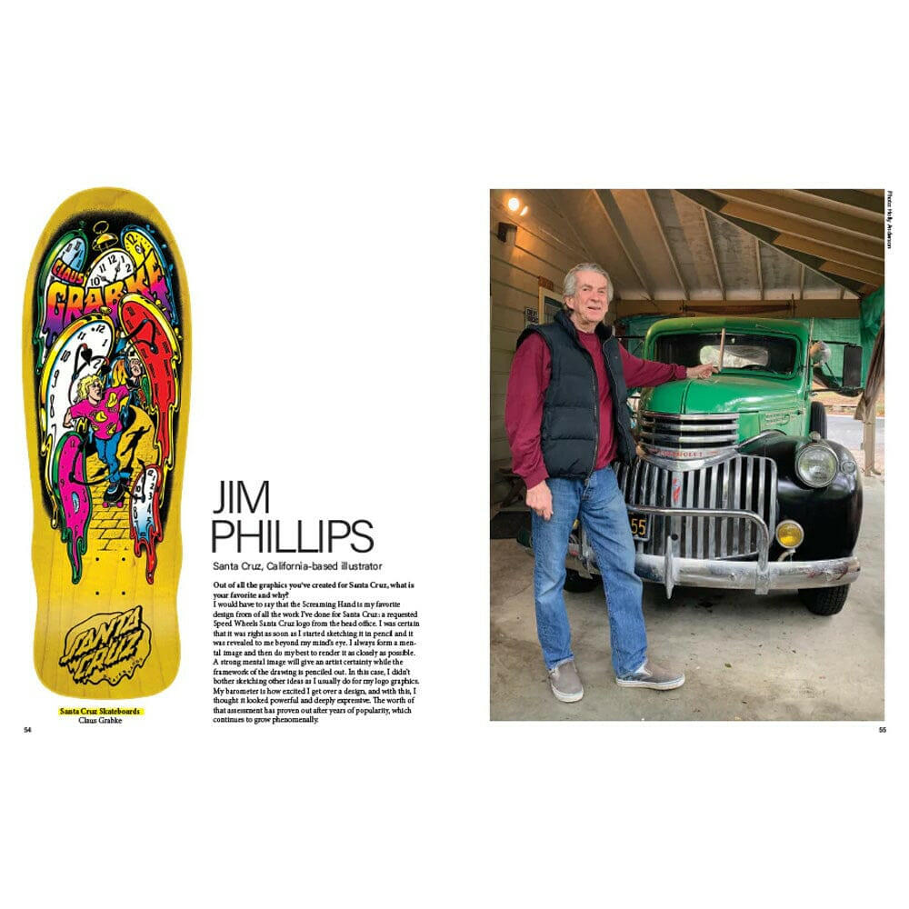 Artisan United Skateboard Illustration and Fine Art Hardcover Book.