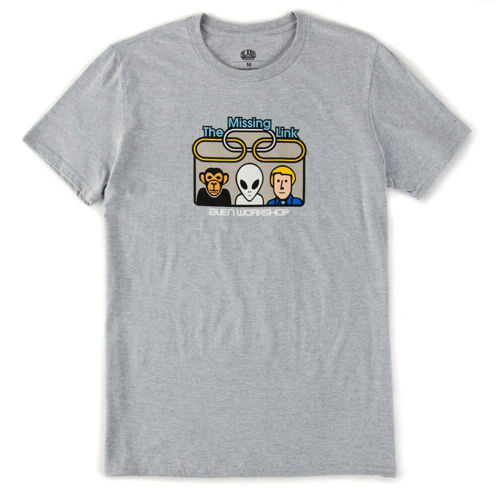 Alien Workshop - Missing Link Tee Heather Grey.