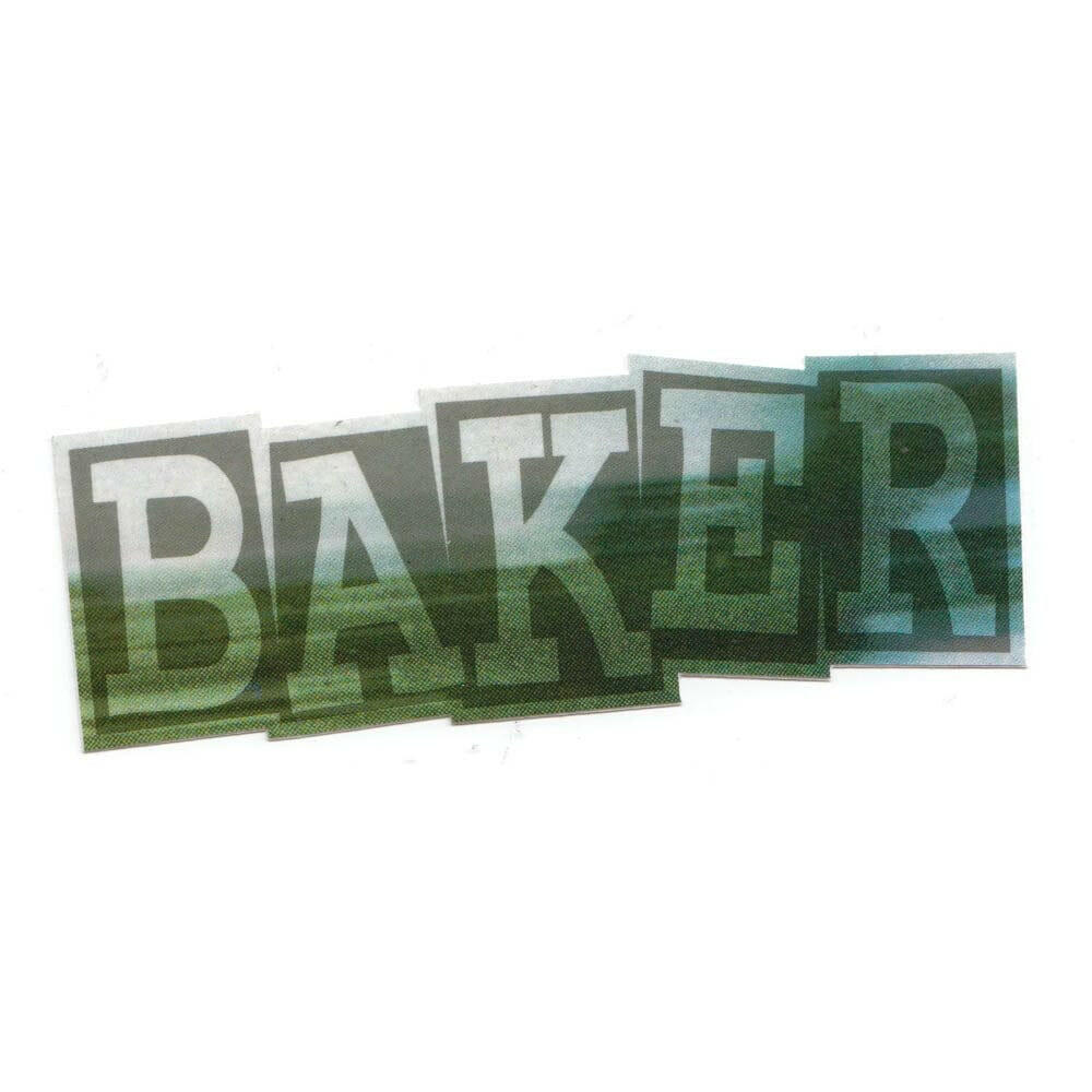 Baker - Ribbon Logo 5" Sticker.