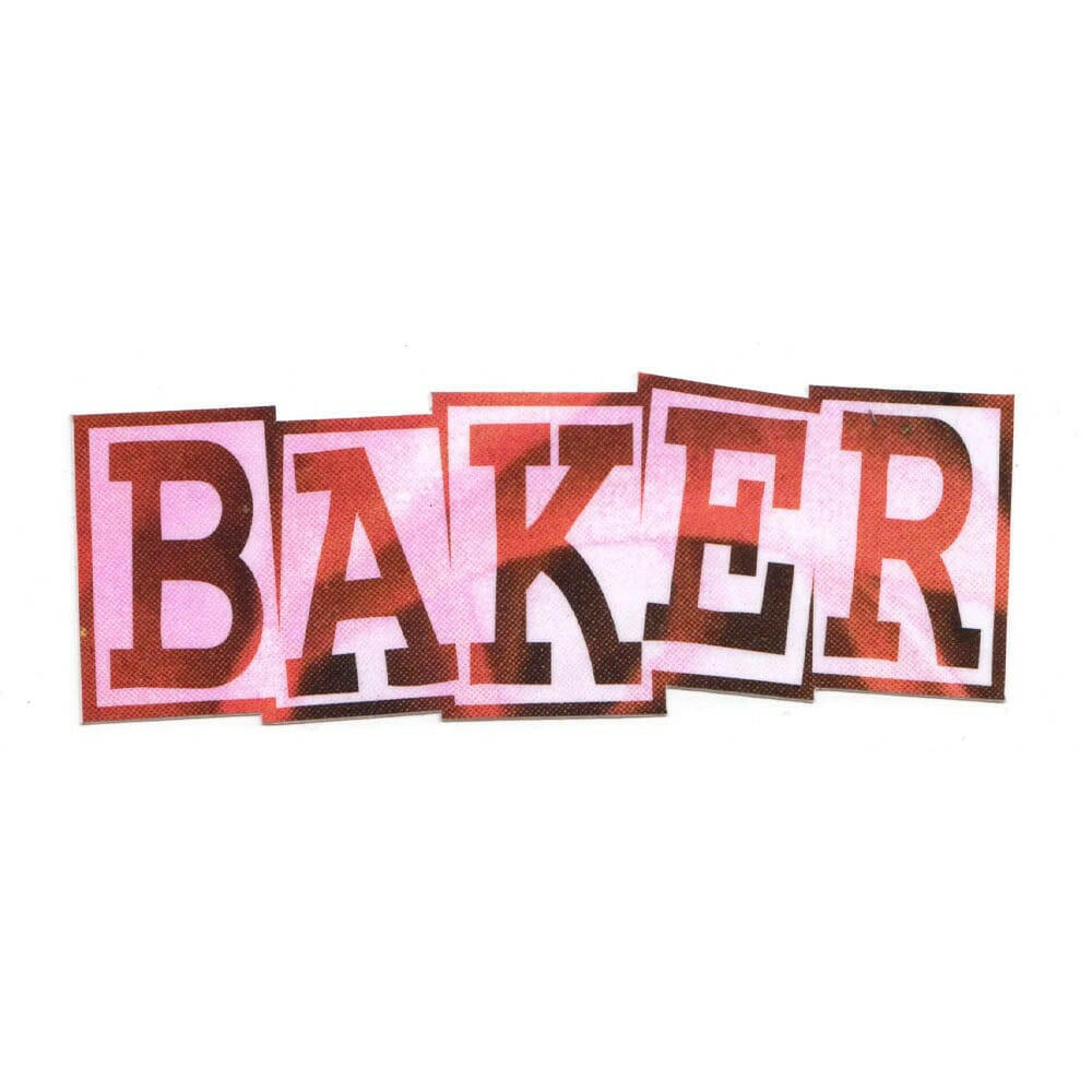 Baker - Ribbon Logo 5" Sticker.