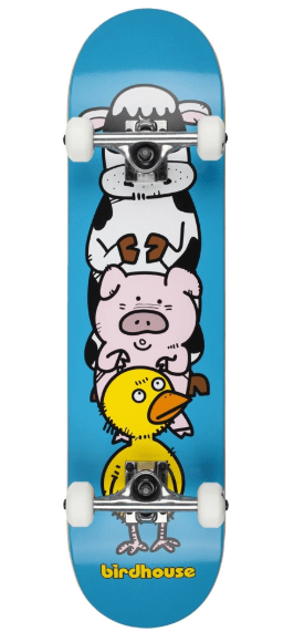 Birdhouse Animals 7.75 Complete Skateboard.