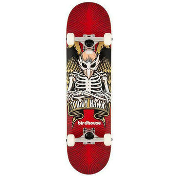 Birdhouse Tony Hawk Icon Red 8.0 Complete Skateboard.