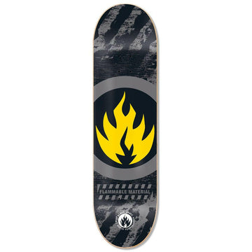 Black Label - Circle Flame 8.38 Skateboard Deck.