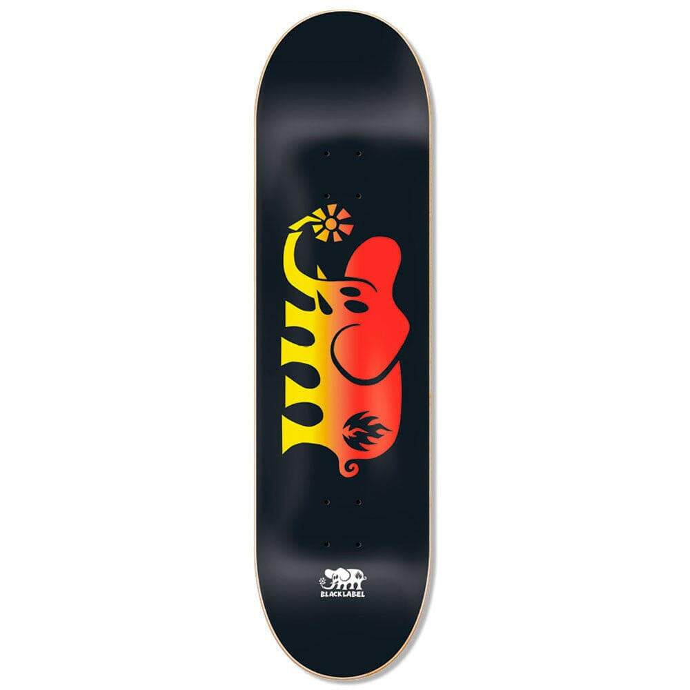 Black Label - Elephant Fade 8.25 Skateboard Deck.